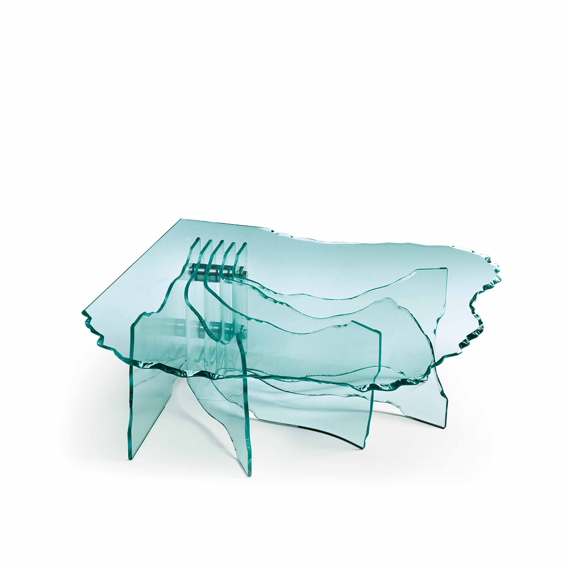Glass Coffee Table SHELL by Danny Lane for FIAM. Shop on Design Italy