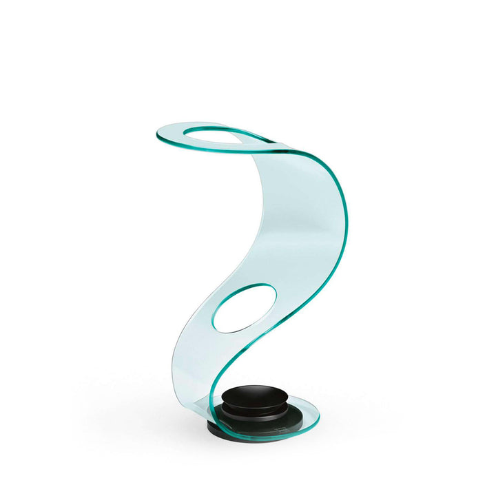 Glass Umbrella Stand COBRA by Elio Vigna for FIAM 096