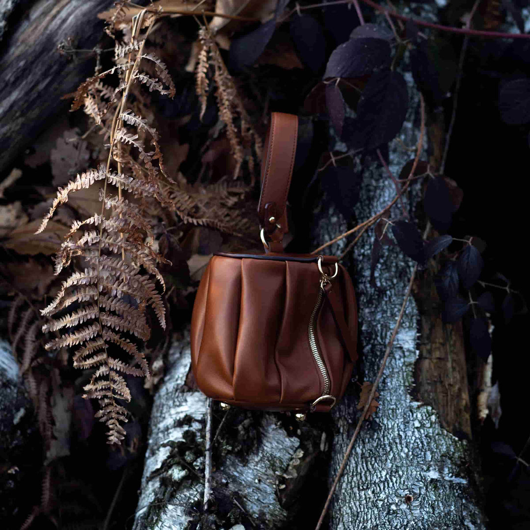 Pochette en cuir TERRA par MARCO Atelier