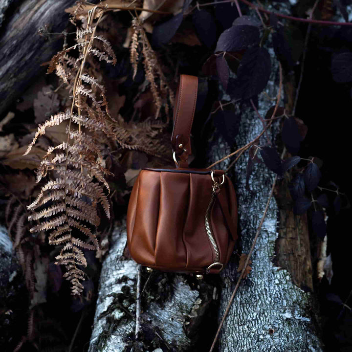 Pochette en cuir TERRA par MARCO Atelier