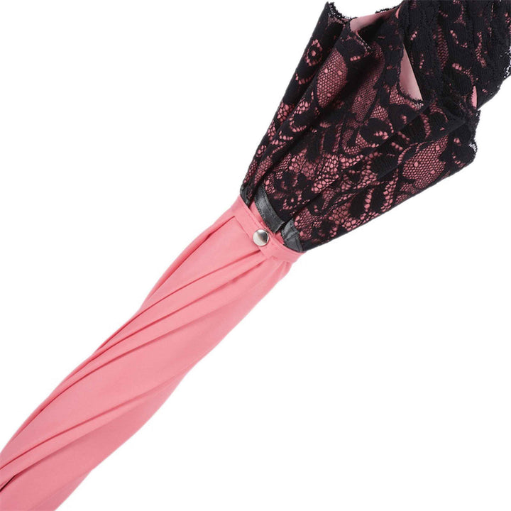 Umbrella BURLESQUE PARASOL with Leather Handle by Pasotti 06