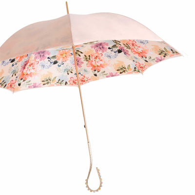 Umbrella GIOIELLO ROSA with Jewelled Handle by Pasotti 08