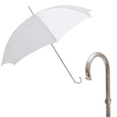 Umbrella WEDDING with Enameled Brass Handle by Pasotti 01