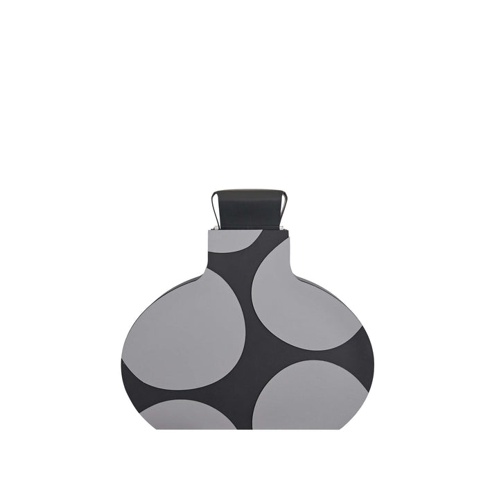 Leder-Dekorationsobjekt VASE OTTO GRAPHIC von Gianpaolo Venier für ADJ STYLE