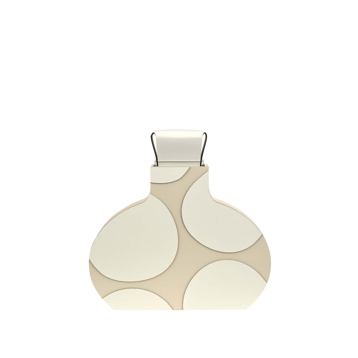Leder-Dekorationsobjekt VASE OTTO GRAPHIC von Gianpaolo Venier für ADJ STYLE