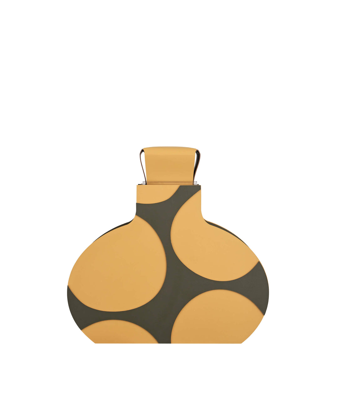 Leder-Dekorationsobjekt VASE OTTO GRAPHIC von Gianpaolo Venier für ADJ STYLE