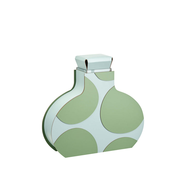 Leder-Dekorationsobjekt VASE OTTO GRAPHIC von Gianpaolo Venier für ADJ STYLE