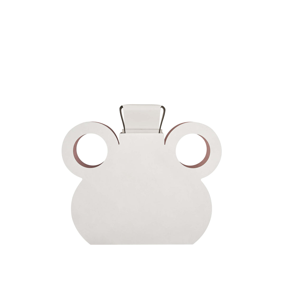 Objet décoratif en cuir VASE OTTO par Gianpaolo Venier pour ADJ STYLE