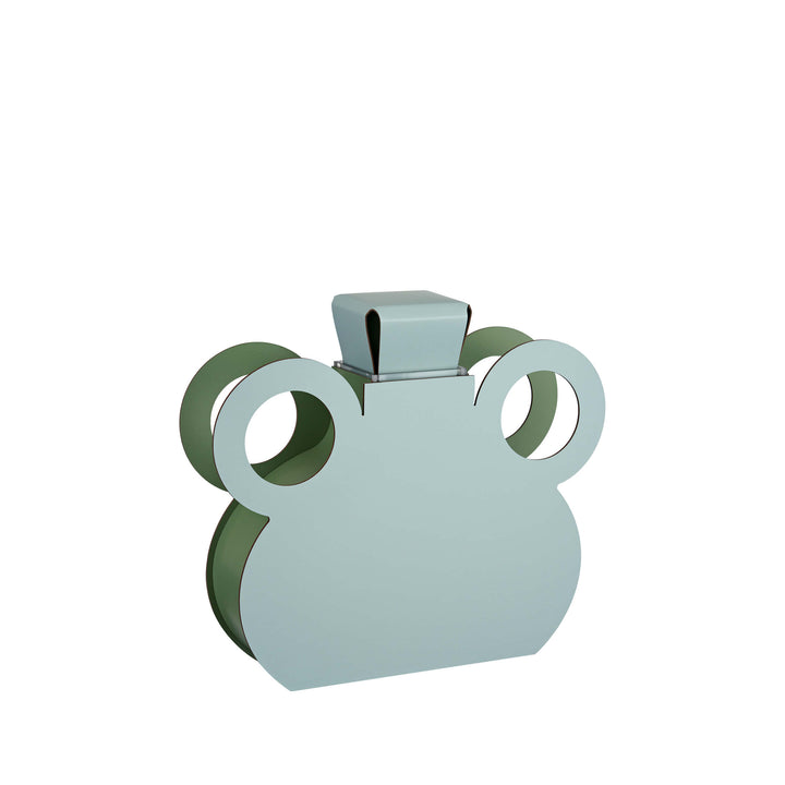 Objet décoratif en cuir VASE OTTO par Gianpaolo Venier pour ADJ STYLE