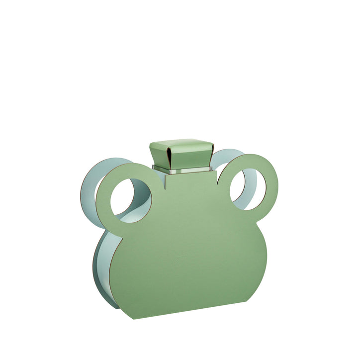 Objet décoratif en cuir VASE OTTO par Gianpaolo Venier pour ADJ STYLE