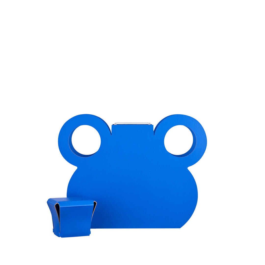 Objet décoratif en cuir VASE OTTO par Gianpaolo Venier pour ADJ STYLE