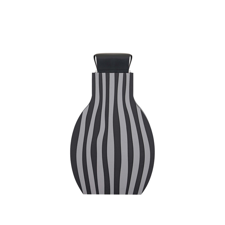 Leder-Dekorationsobjekt VASE OTTO GRAPHIC von Gianpaolo Venier für ADJ STYLE