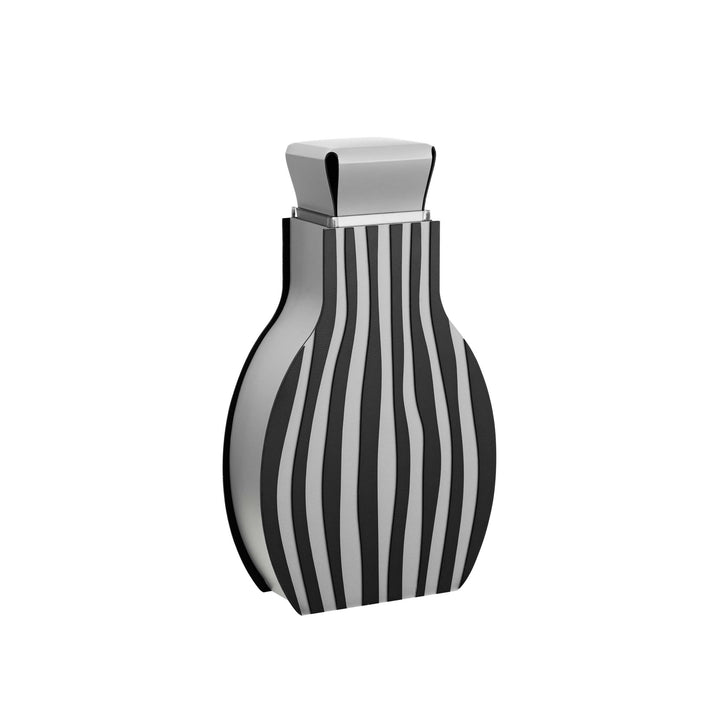 Leder-Dekorationsobjekt VASE OTTO GRAPHIC von Gianpaolo Venier für ADJ STYLE