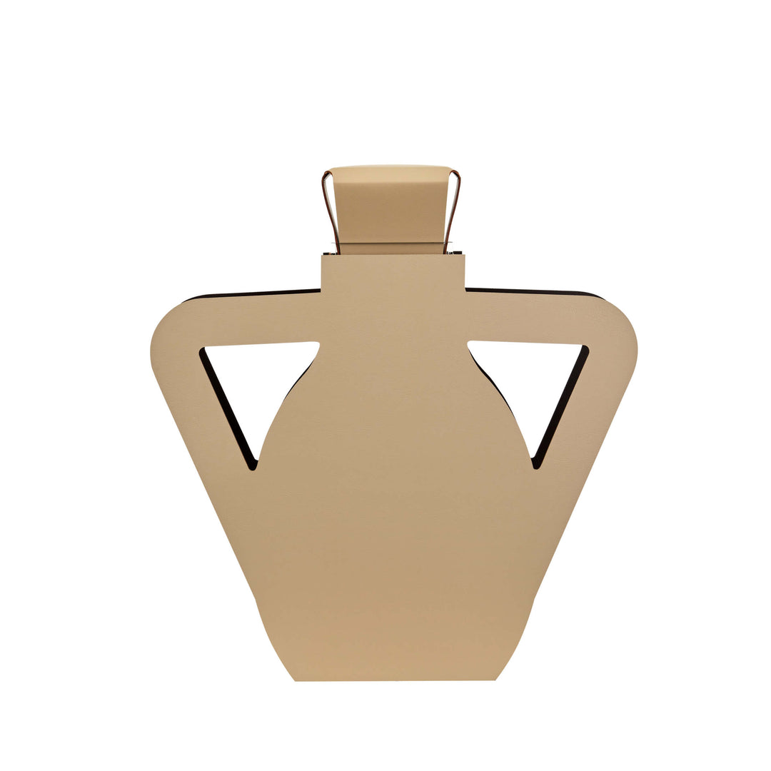 Objet décoratif en cuir VASE OTTO par Gianpaolo Venier pour ADJ STYLE