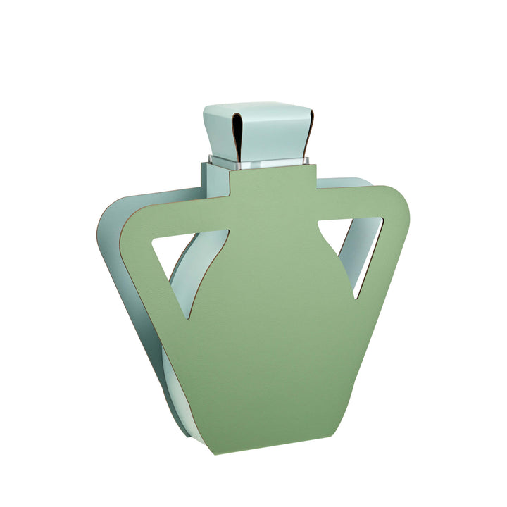 Objet décoratif en cuir VASE OTTO par Gianpaolo Venier pour ADJ STYLE