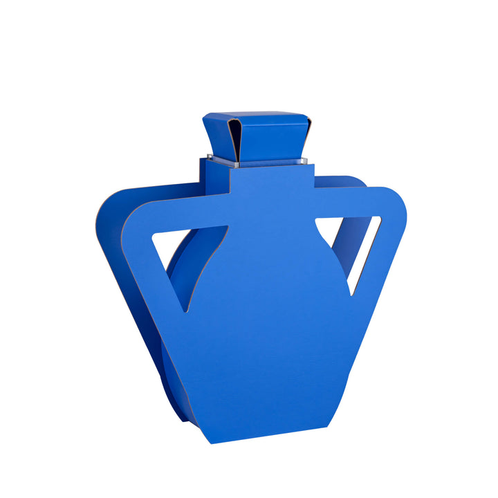 Objet décoratif en cuir VASE OTTO par Gianpaolo Venier pour ADJ STYLE