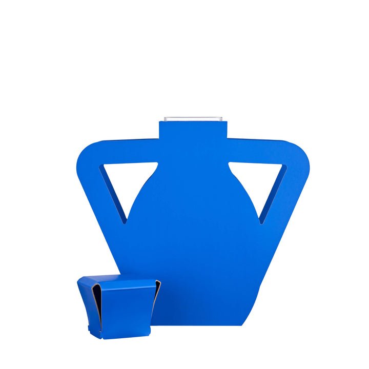 Objet décoratif en cuir VASE OTTO par Gianpaolo Venier pour ADJ STYLE