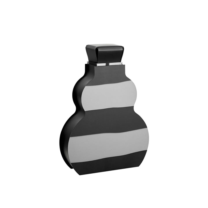 Leder-Dekorationsobjekt VASE OTTO GRAPHIC von Gianpaolo Venier für ADJ STYLE