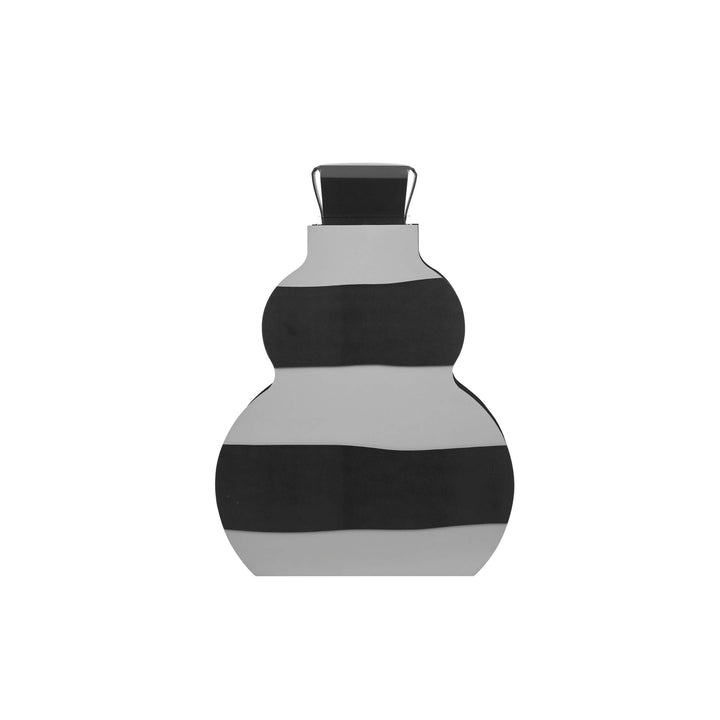 Leder-Dekorationsobjekt VASE OTTO GRAPHIC von Gianpaolo Venier für ADJ STYLE