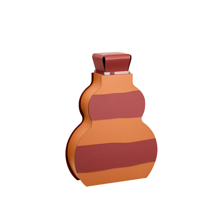 Leder-Dekorationsobjekt VASE OTTO GRAPHIC von Gianpaolo Venier für ADJ STYLE