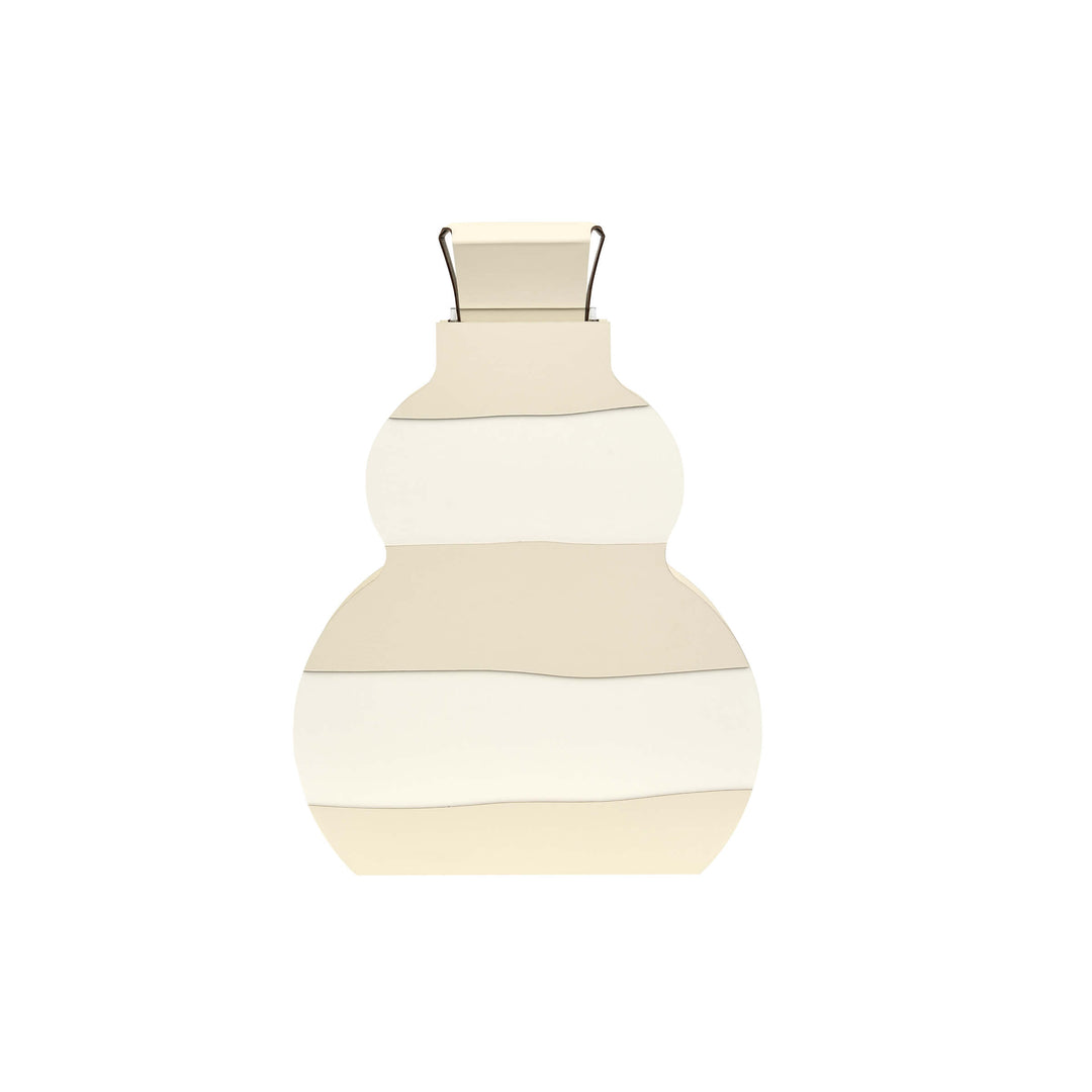 Leder-Dekorationsobjekt VASE OTTO GRAPHIC von Gianpaolo Venier für ADJ STYLE