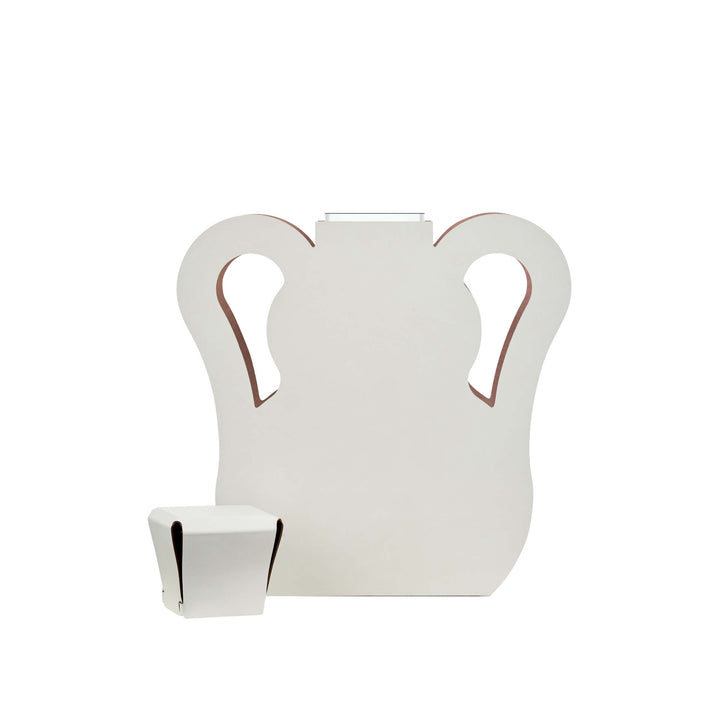 Objet décoratif en cuir VASE OTTO par Gianpaolo Venier pour ADJ STYLE