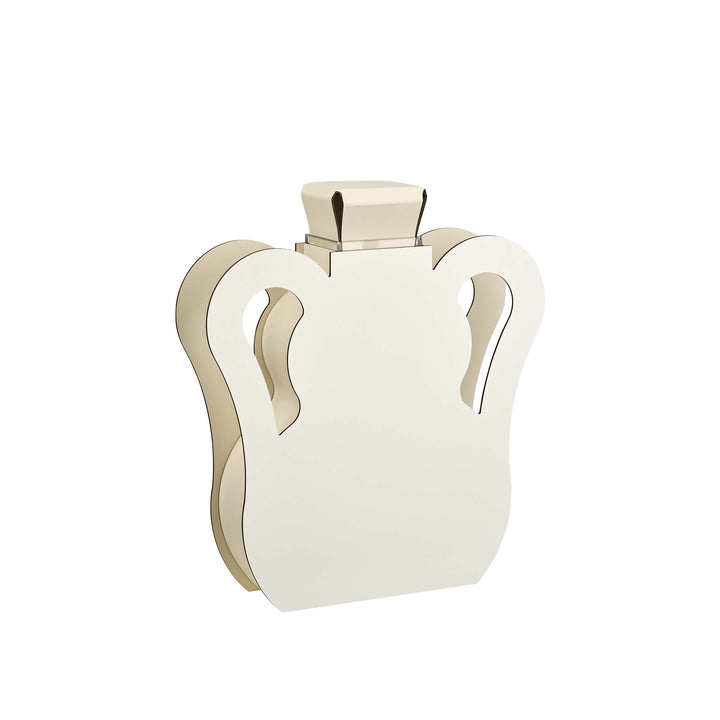 Objet décoratif en cuir VASE OTTO par Gianpaolo Venier pour ADJ STYLE