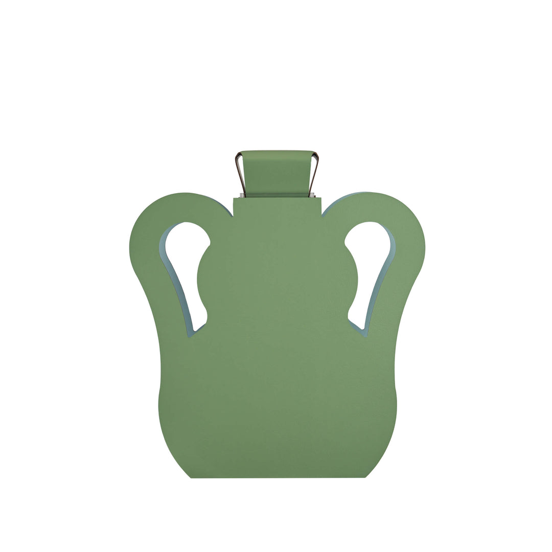Objet décoratif en cuir VASE OTTO par Gianpaolo Venier pour ADJ STYLE