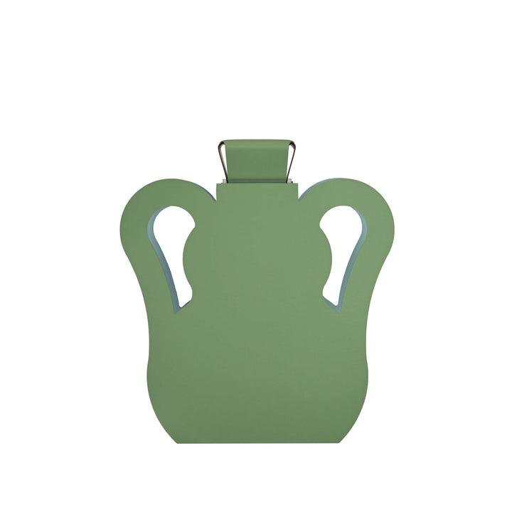 Objet décoratif en cuir VASE OTTO par Gianpaolo Venier pour ADJ STYLE