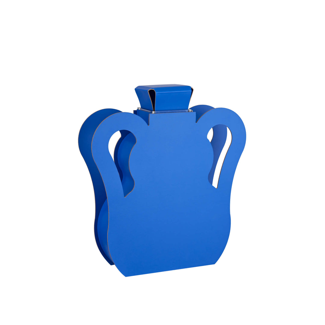 Objet décoratif en cuir VASE OTTO par Gianpaolo Venier pour ADJ STYLE