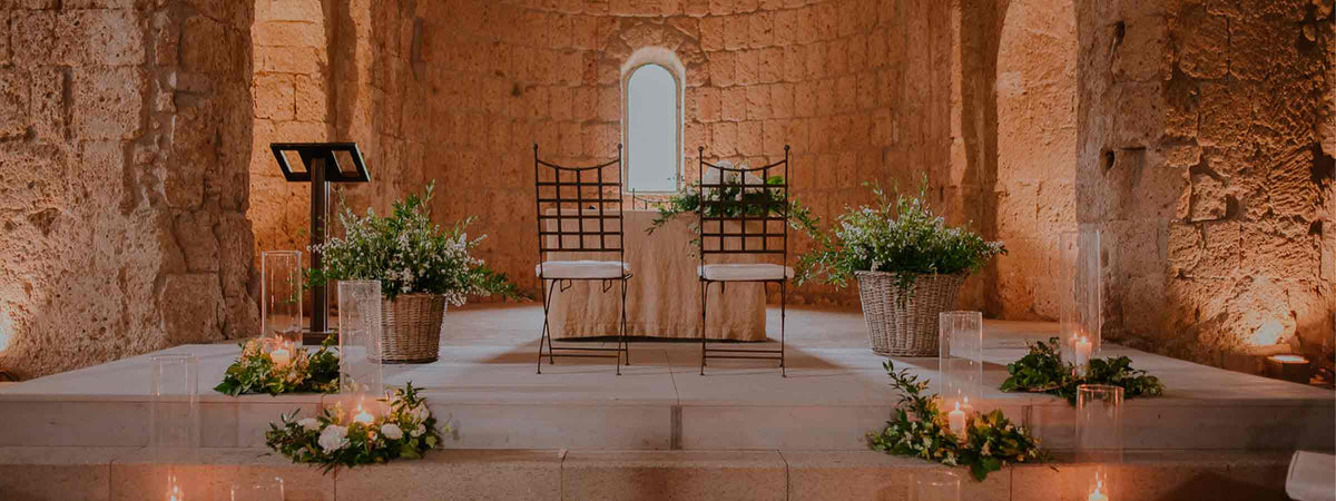 Wedding registry romantic chapel - Design italy