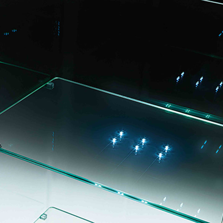 Glass Display Cabinet MILO DAY by Ilaria Marelli for FIAM 0122