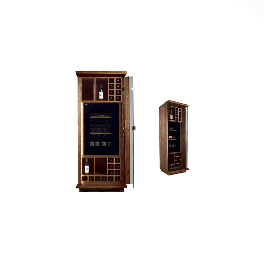 Wine Cabinet CAMBUSA EVO SMALL JUMBO by Giuliano & Gabriele Cappelletti for Riva 1920 01