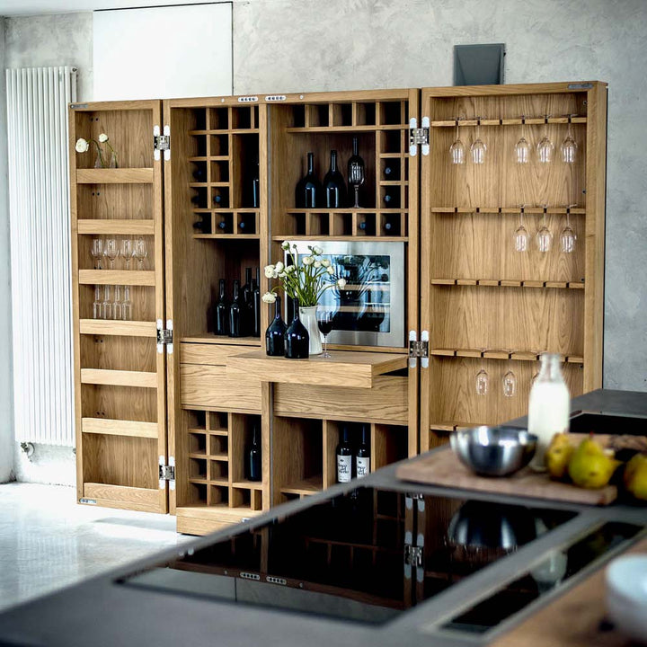 Wine Cabinet CAMBUSA WINE JUMBO by Giuliano Cappelletti for Riva 1920 06