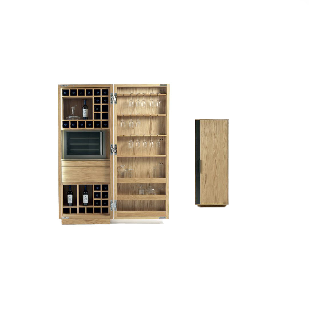 Wine Cabinet CAMBUSA WINE SMALL JUMBO by Giuliano Cappelletti for Riva 1920 01