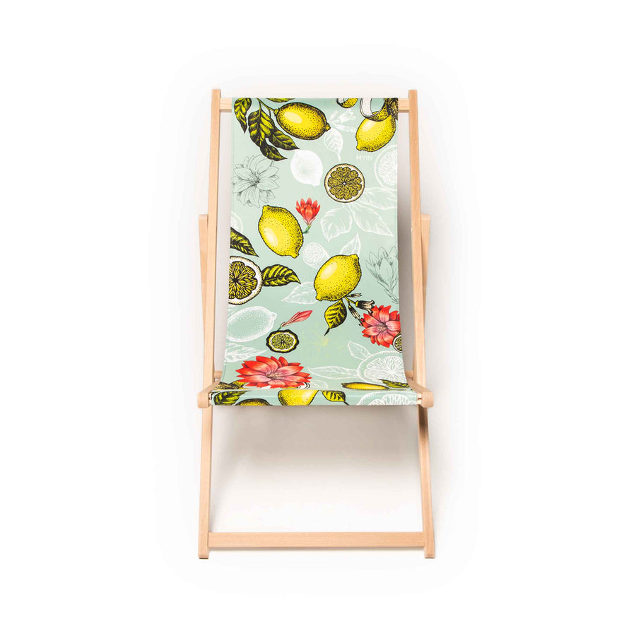 Outdoor Deckchair SUNNY LEMON by Luciana Gomez for MYIN 01