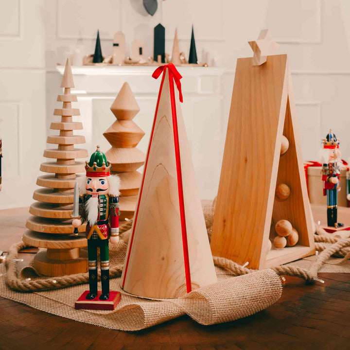 Albero di Natale in Legno Sostenibile XMAS OK di Odzen Kose per Riva 1920