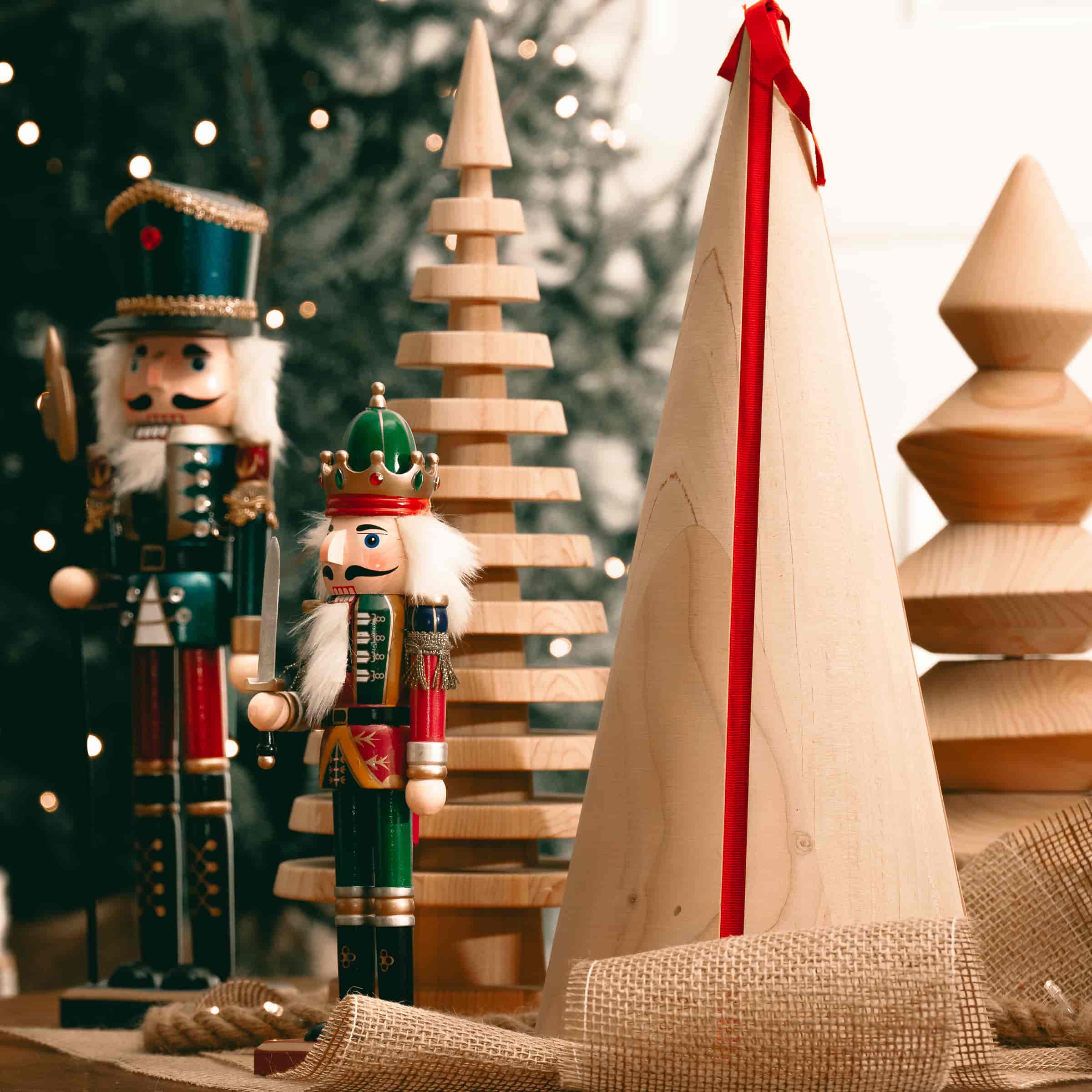 Sustainable Wood Christmas Tree XMAS OK by Odzen Kose for Riva