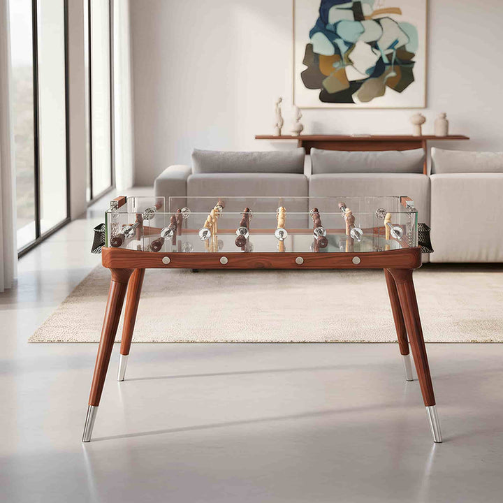 Wood Foosball Table 90°MINUTO CLASSIC by Adriano Design for Teckell