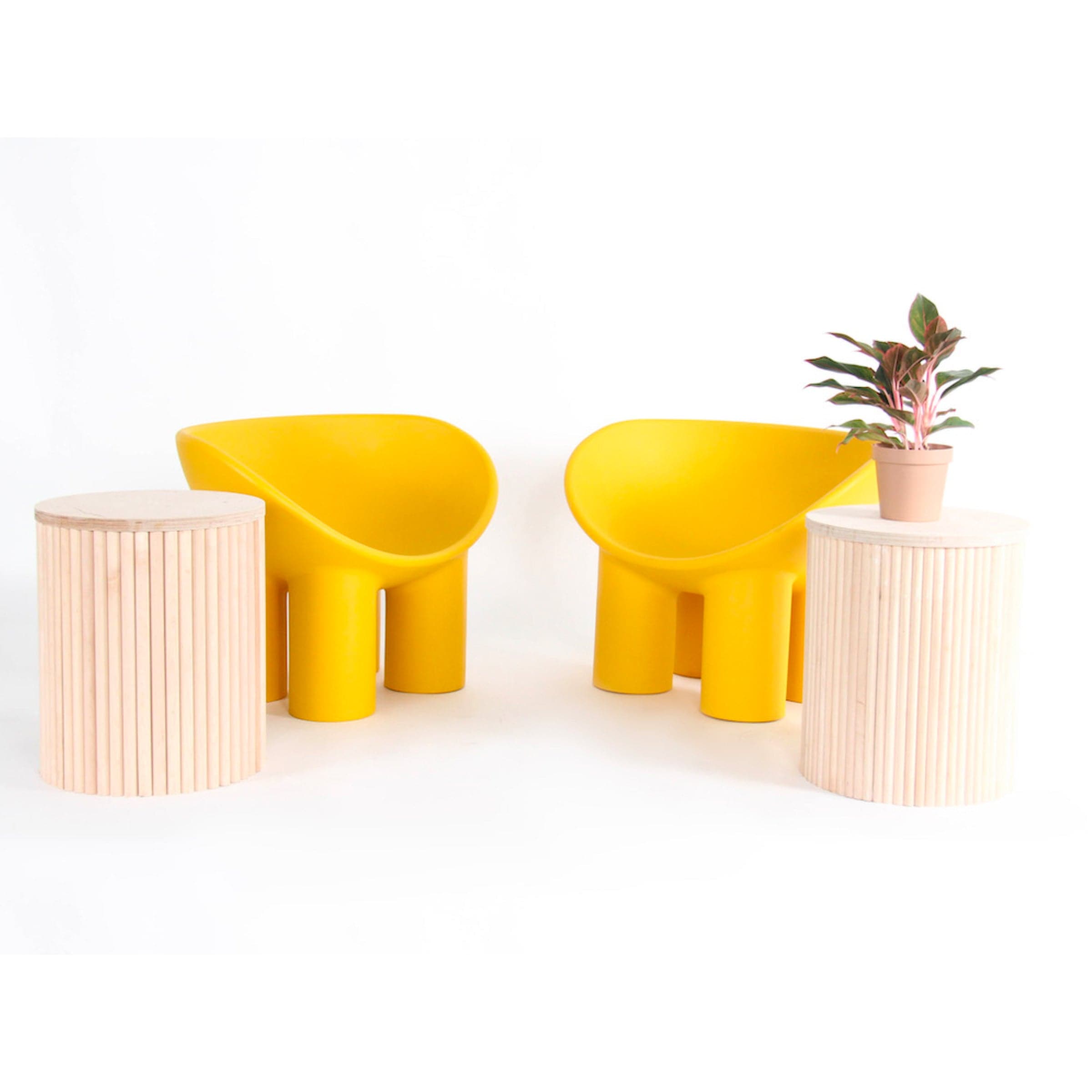 READY TO SHIP - Armchair ROLY POLY by Faye Toogood for Driade