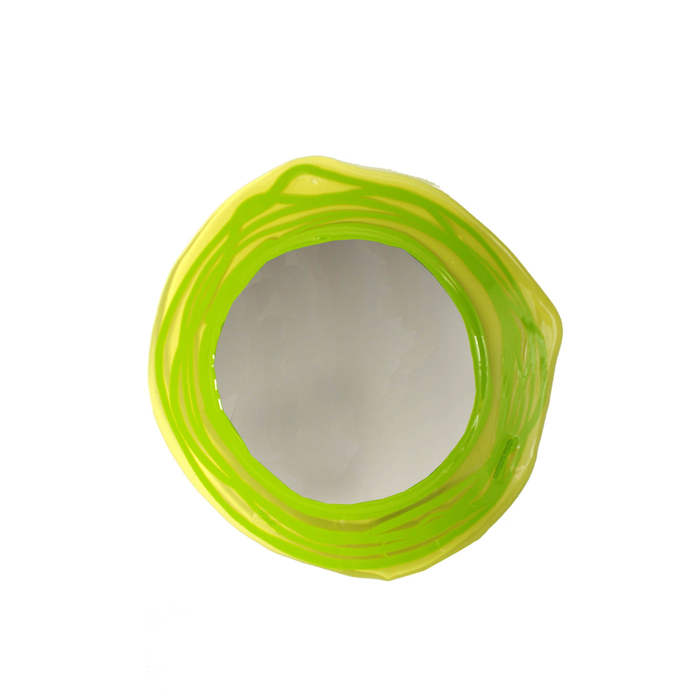 Resin Mirror ROUND MIRROR Yellow by Gaetano Pesce for Fish Design 02