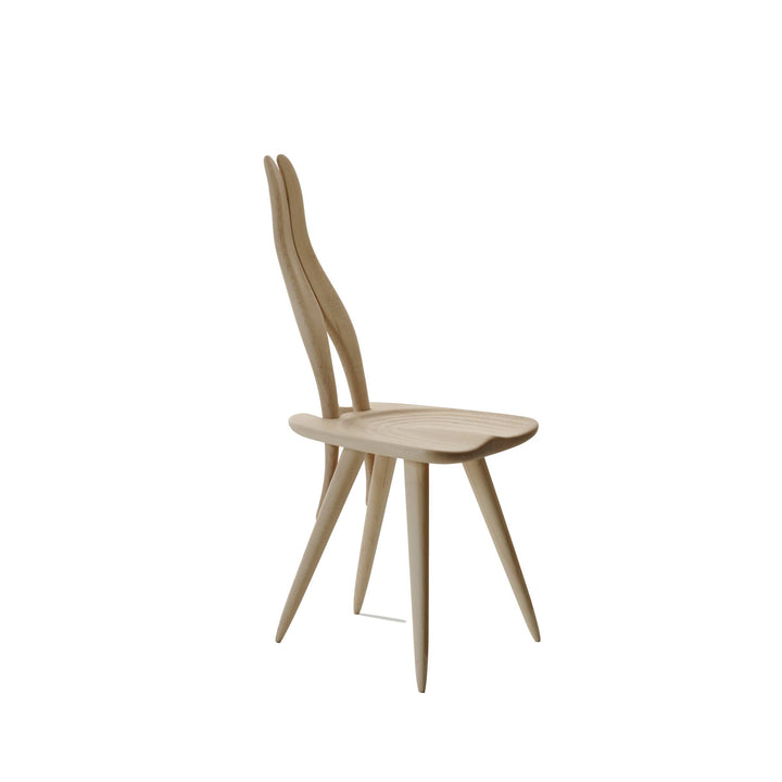 Wood Chair FENIS CM by Calo Molino for Zanotta 01