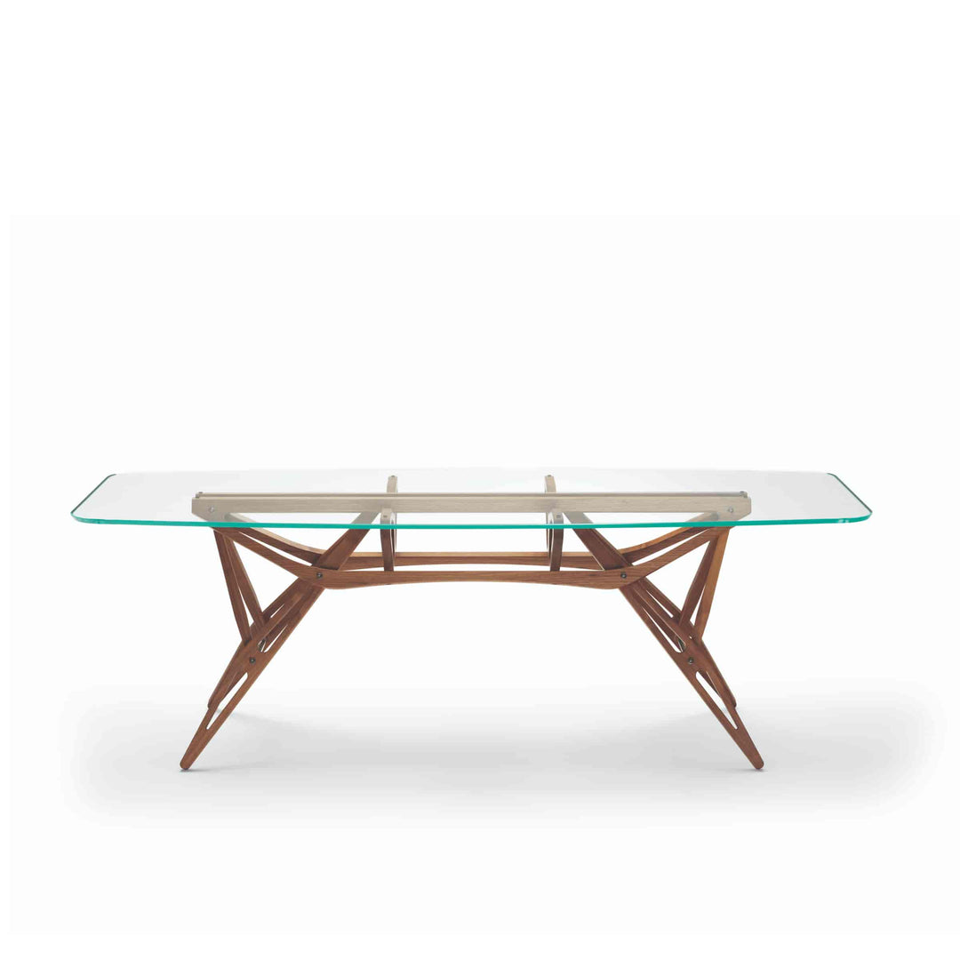 Table à manger REALE CM Hommage à Carlo Mollino par Zanotta