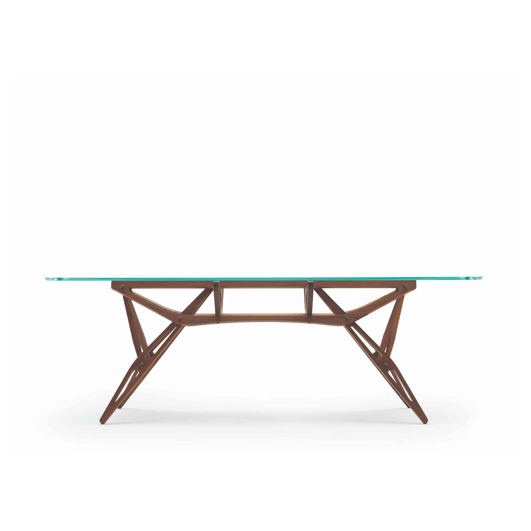 Table à manger REALE CM Hommage à Carlo Mollino par Zanotta