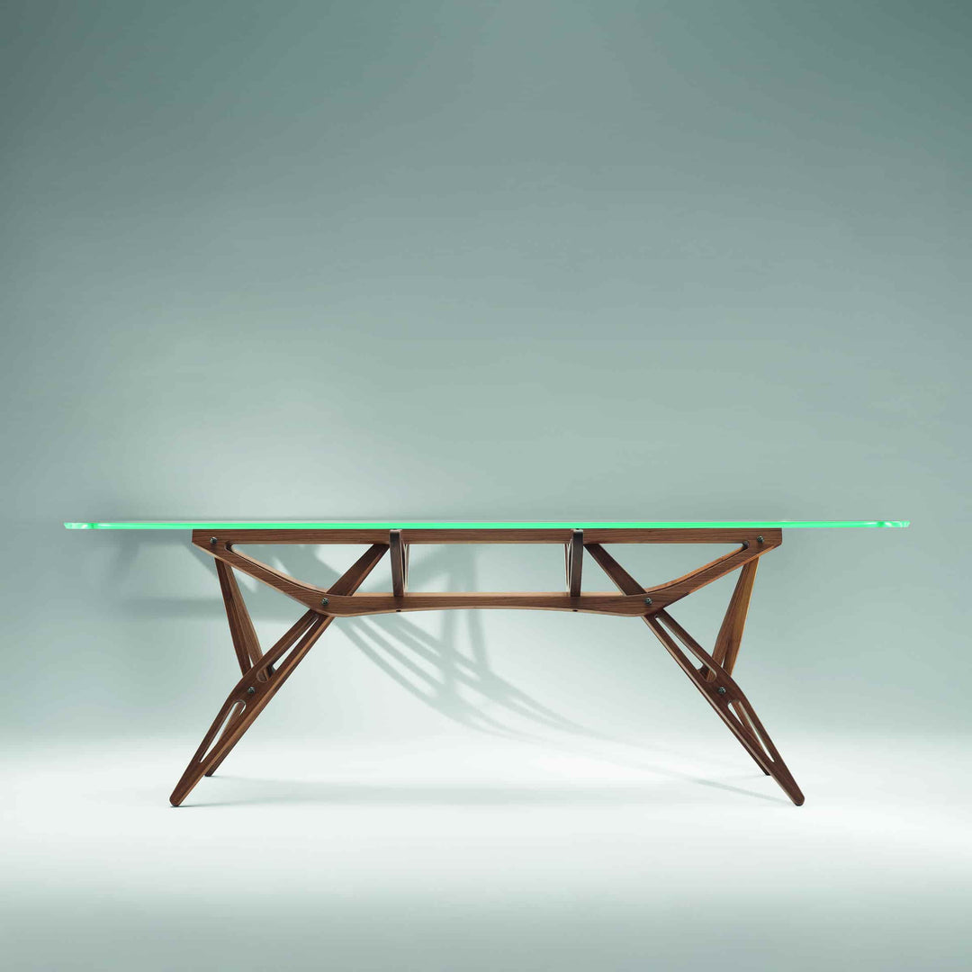 Table à manger REALE CM Hommage à Carlo Mollino par Zanotta