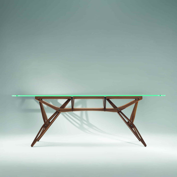 Table à manger REALE CM Hommage à Carlo Mollino par Zanotta