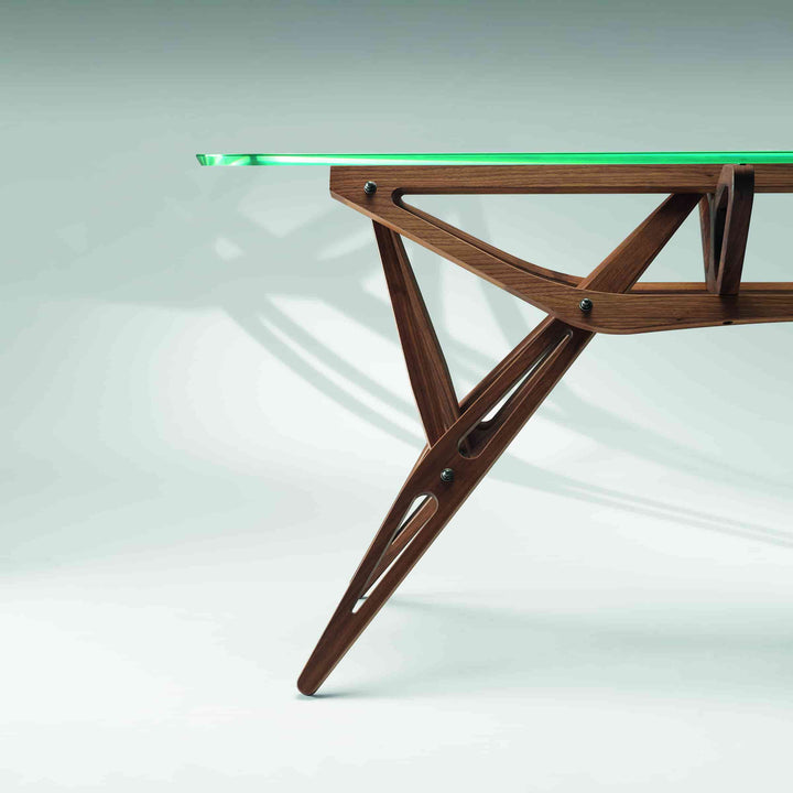 Table à manger REALE CM Hommage à Carlo Mollino par Zanotta