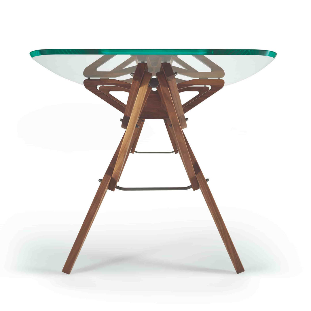 Table à manger REALE CM Hommage à Carlo Mollino par Zanotta