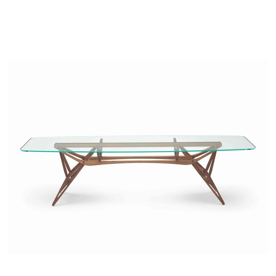 Table à manger REALE CM Hommage à Carlo Mollino par Zanotta