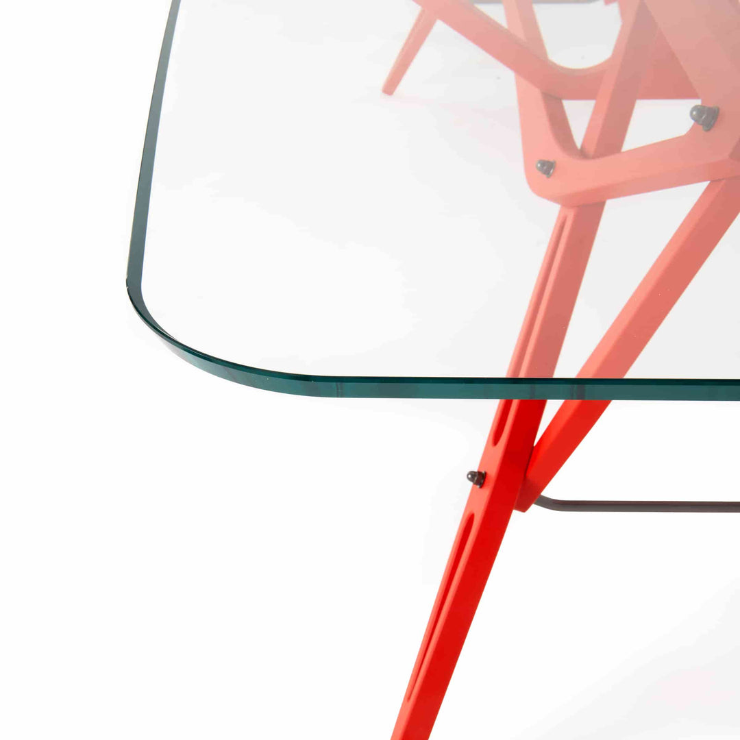 Table à manger REALE CM Hommage à Carlo Mollino par Zanotta